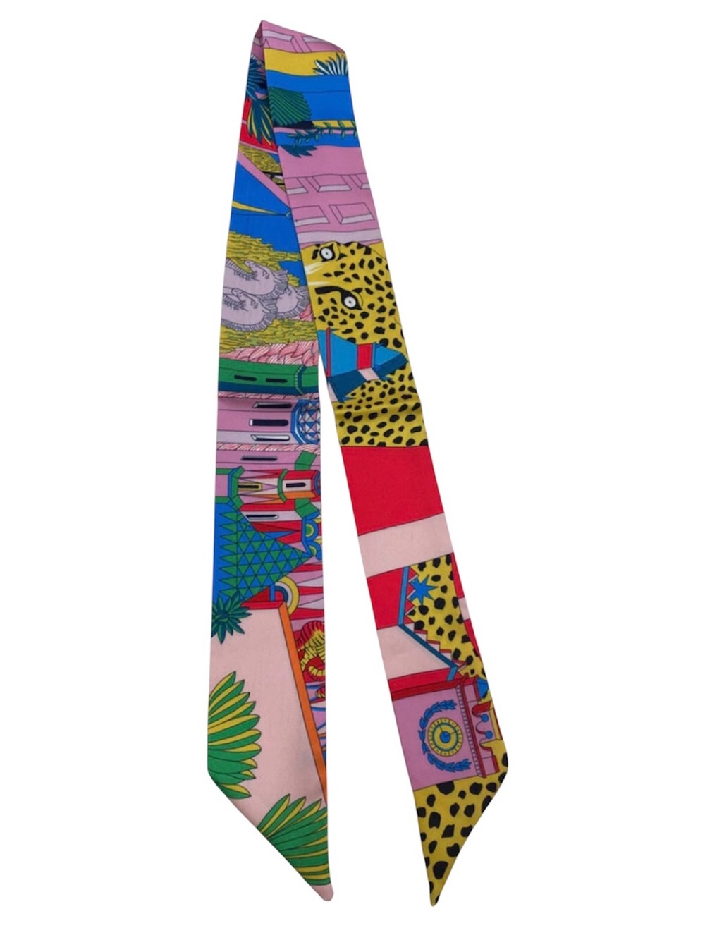 ✨Hermes. Animapolis Twilly Scarf Multi Color